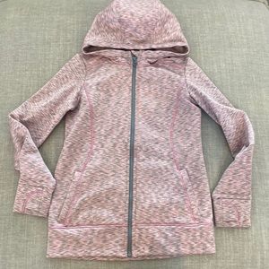 Athleta XL 14 hoodie jacket thumb holes